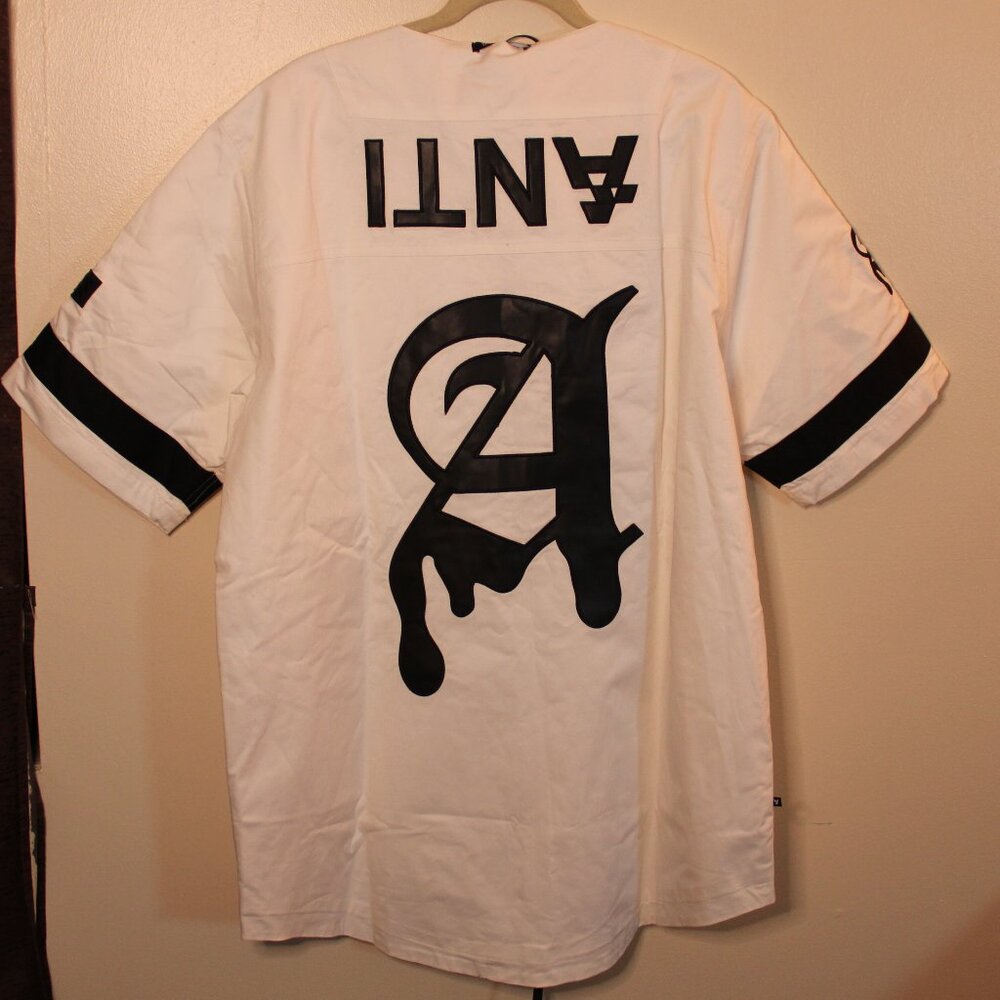 The Anti Order | Zip Up Baseball Logo Jersey (Size XXL)